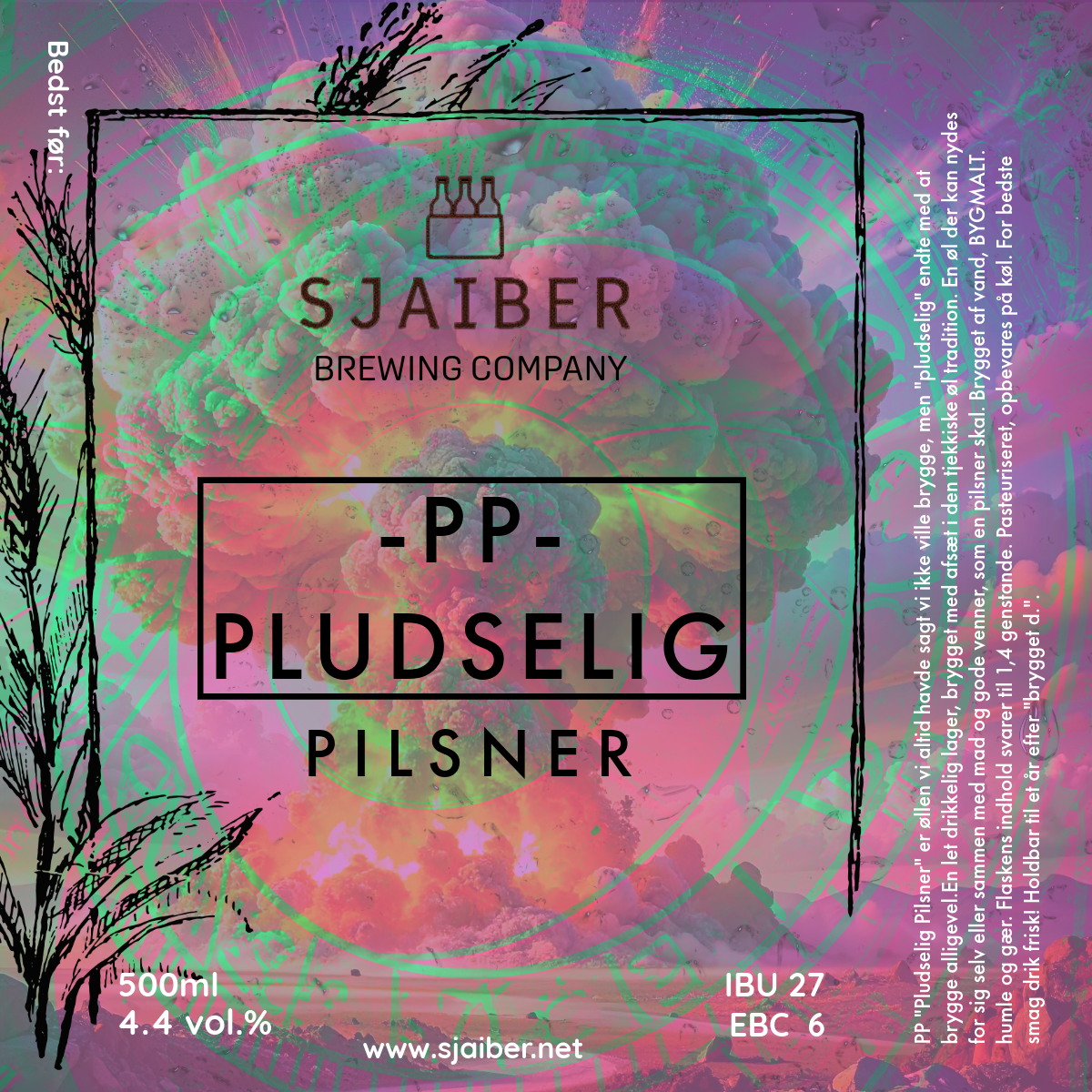 Pludselig Pilsner 4,4%