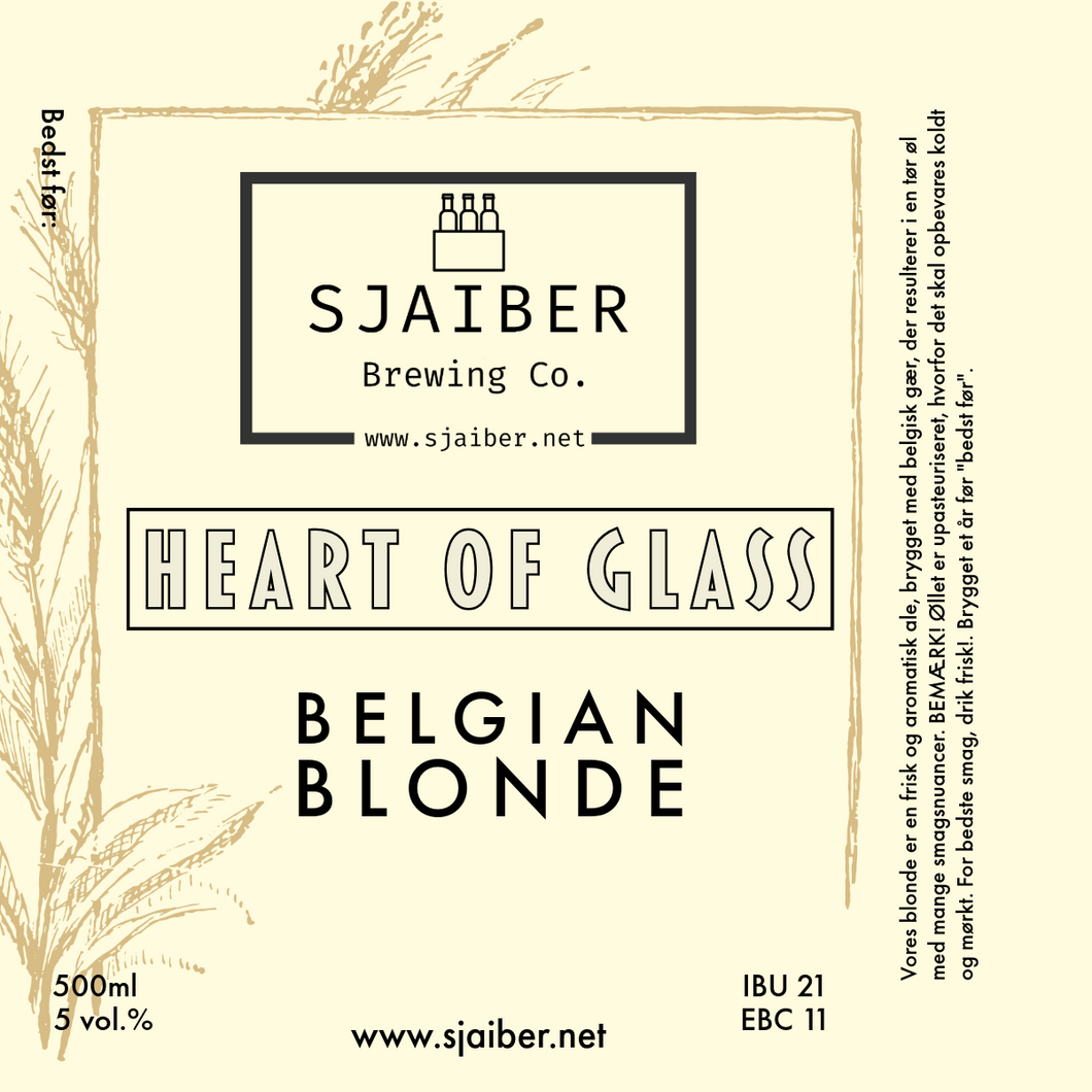 Heart of Glass - Belgian Blonde
