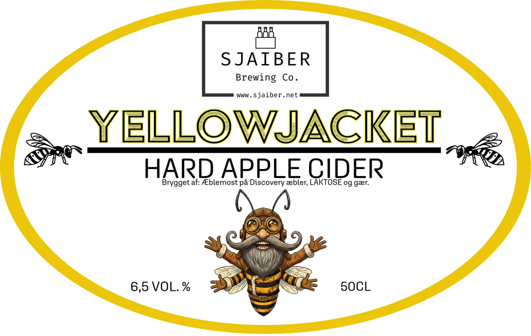 Yellowjacket - Hard apple cider 6,5%