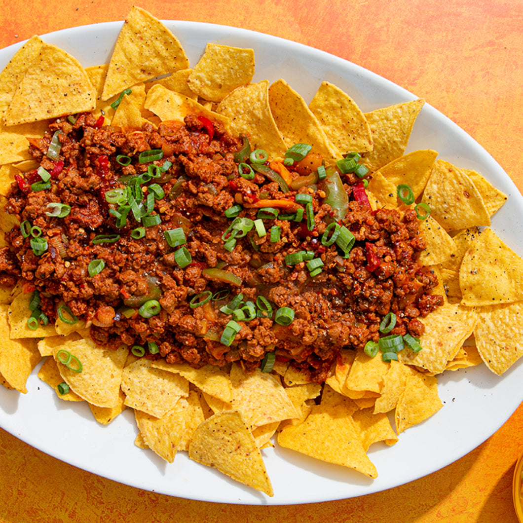 Nachos m/chilli sin carne d.4/7