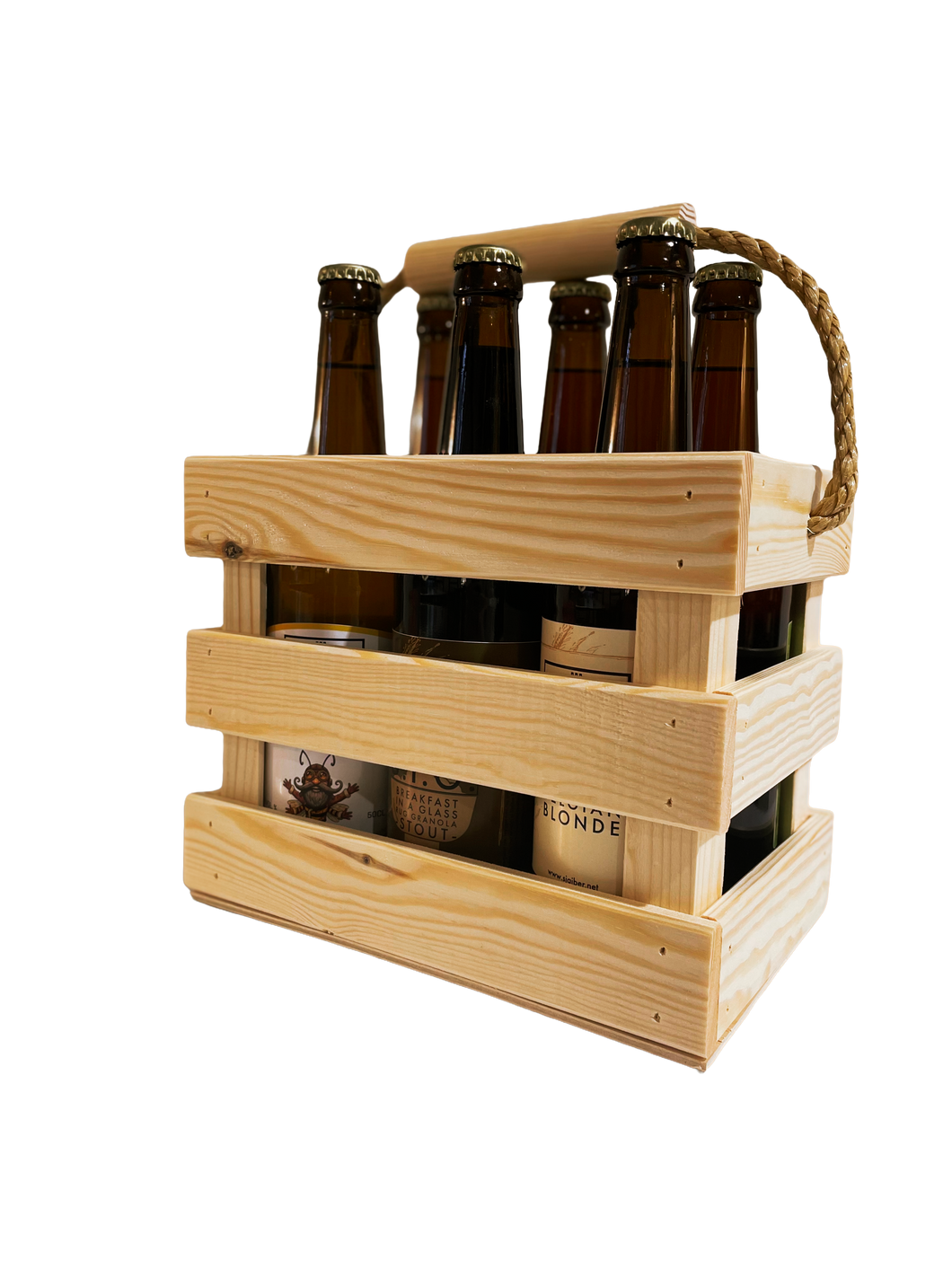 Sjaibers Ølkasse inkl. 6 øl