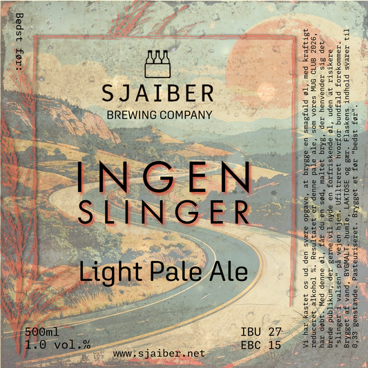 Ingen Slinger - Light Pale Ale 1%