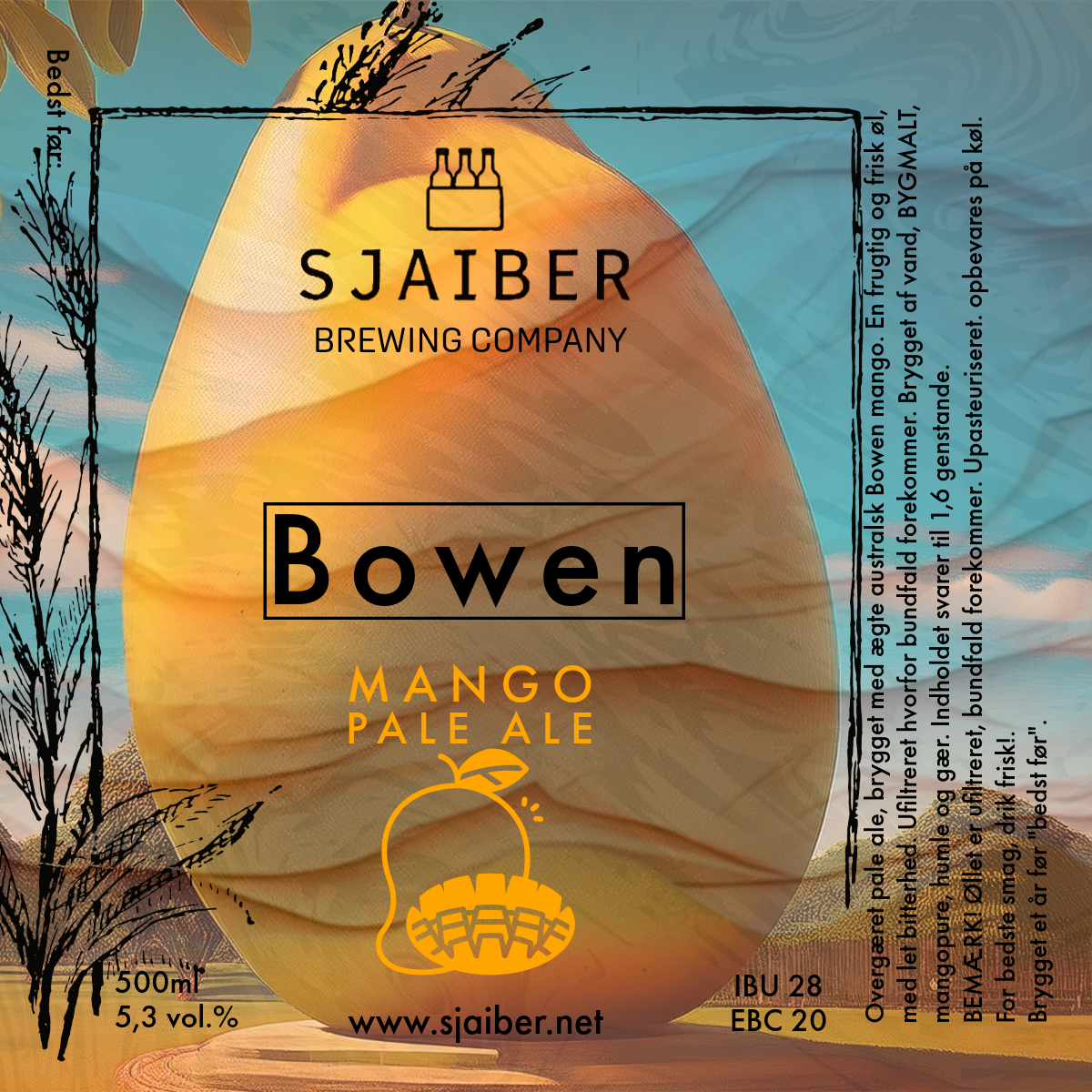 Bowen - Mango Pale Ale 5,3%