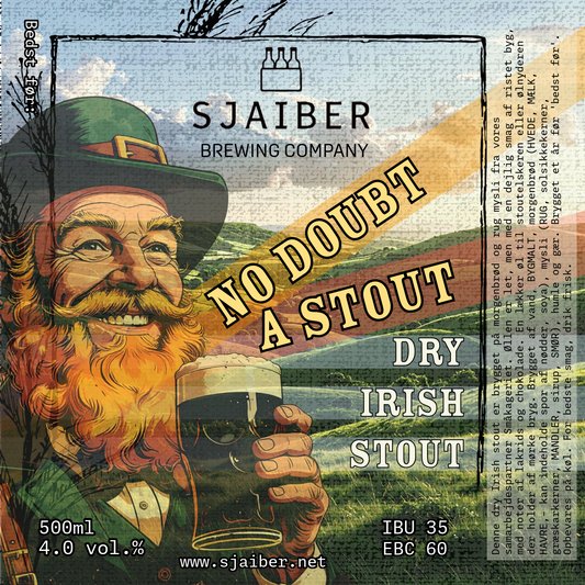 No Doubt A Stout - dry irish stout 4%